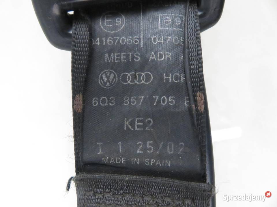 PAS LEWY PRZEDNI VW POLO IV 9N 6Q3857705E