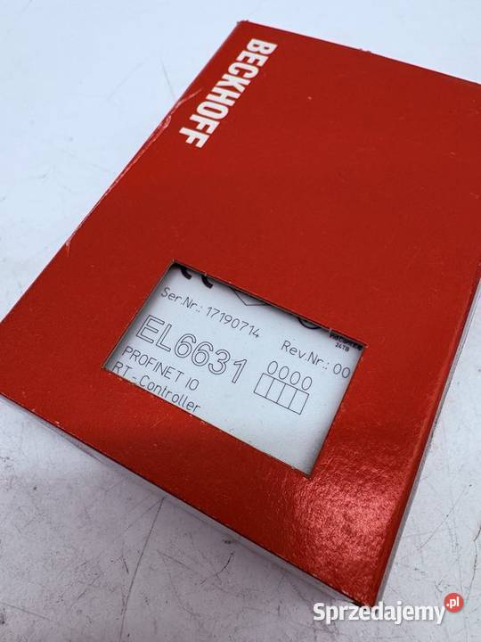 Beckhoff EL6631 EtherCAT Terminal Pozostałe mazowieckie Warszawa
