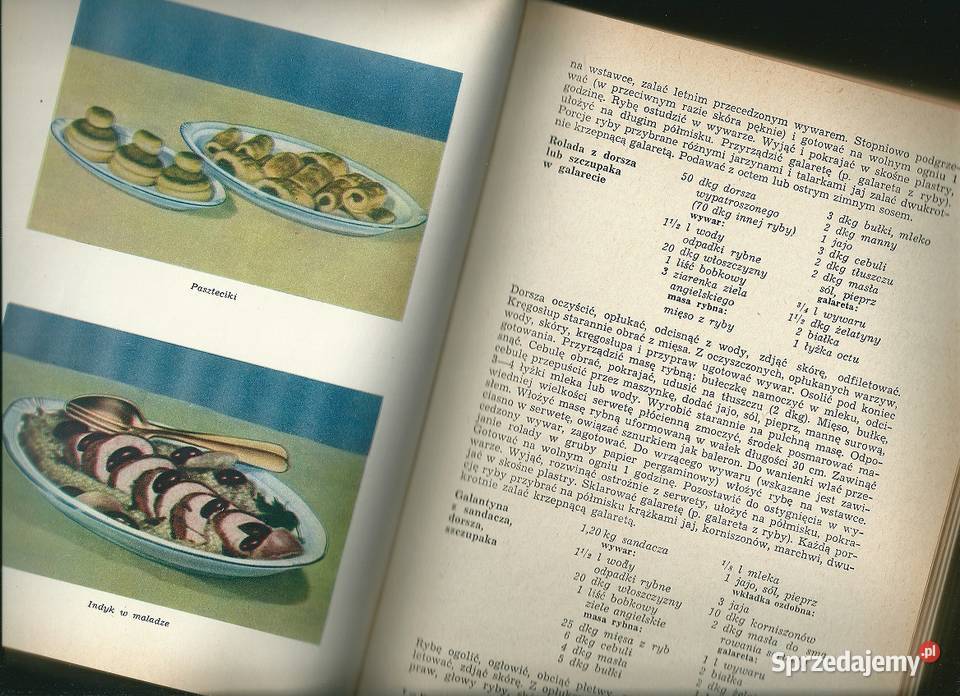 Kuchnia Polska 1963r Berger kuchniakulinaria Kultura i Rozrywka Łódź
