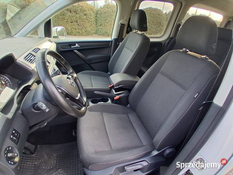 Volkswagen Caddy 20 TDI Maxi PFRON Przewóz osoby gniazdo USB wielkopolskie Słupca