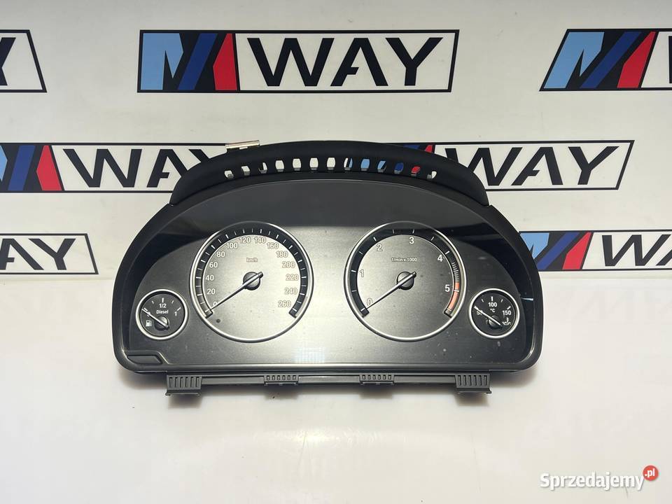 BMW F10 F11 LICZNIK ZEGARY DIESEL EUROPA 9265179 osobowe