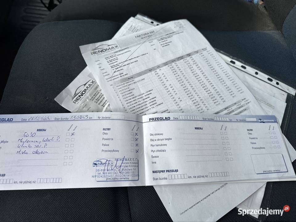 Renault master L3H2 z podestem wyładowawczym Renault małopolskie Kraków