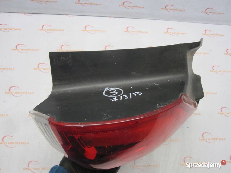 PEUGEOT 2008 I 13r lampa prawa tył 9678074380