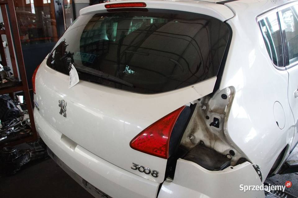 KLAPA PEUGEOT 3008 T 8 KWE osobowe kujawsko-pomorskie Lipno