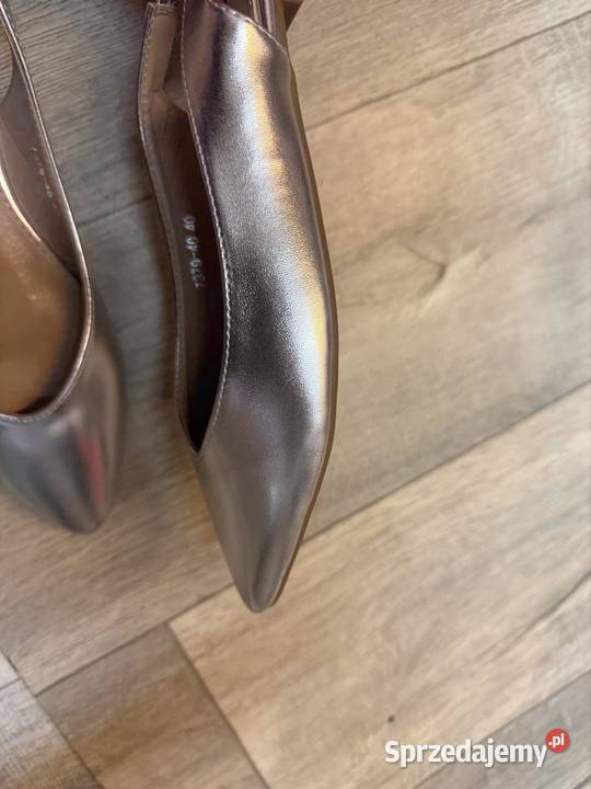 40 Srebrnej baleriny wieczorowe z odkrytą Pięta Kraków