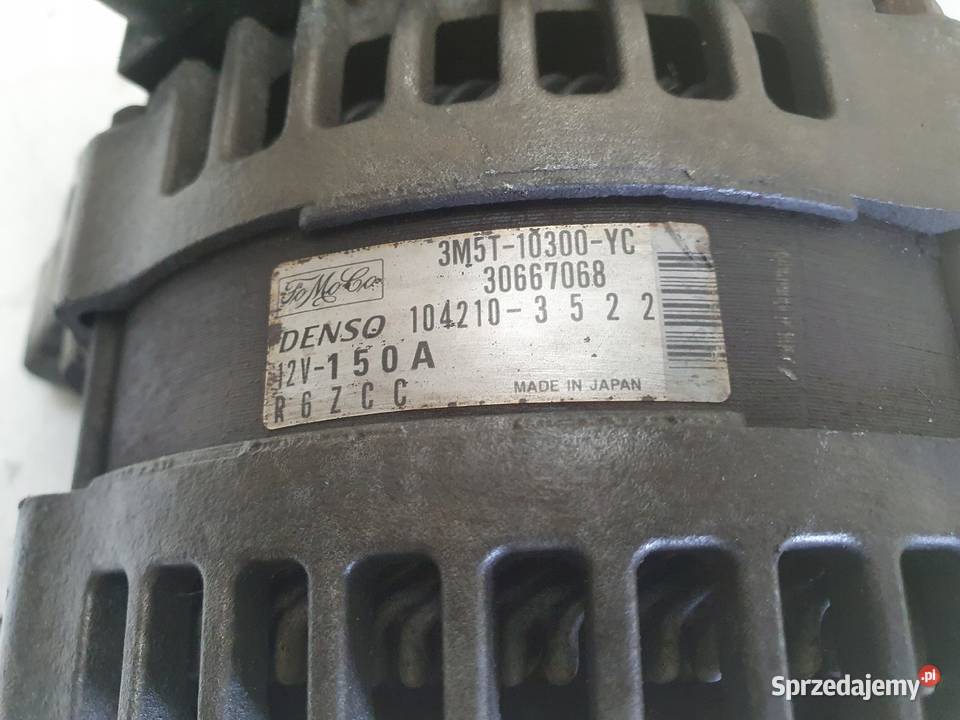 ALTERNATOR Ford C I 20 TDCI 30667068 3M5T10300YC osobowe Rudka sprzedam