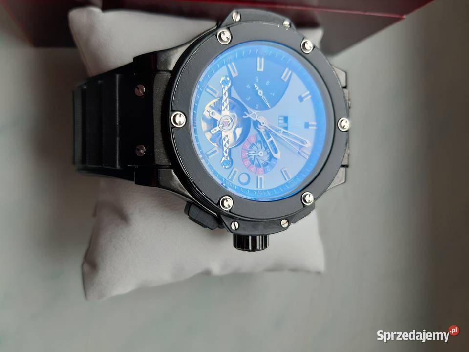 Hublot big bang edycja limitowana piękny zegarek na rękę