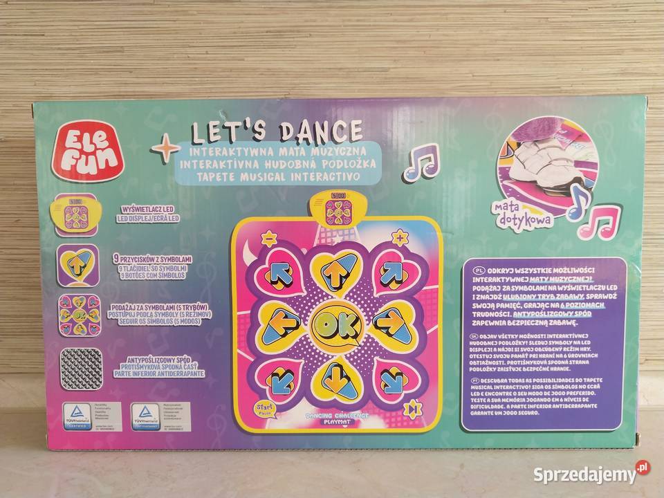 OKAZJA Mata muzyczna interaktywna taneczna 100 x śląskie Zabrze
