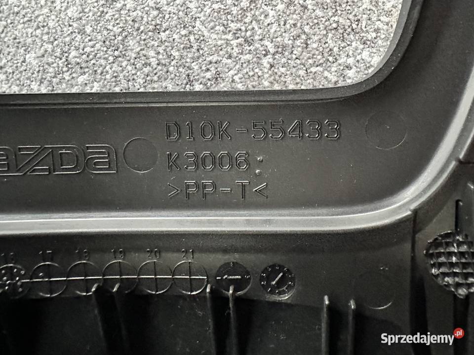 Mazda CX3 Daszek Konsola Deska D10K55433 osobowe Deski rozdzielcze, konsole Radziszów