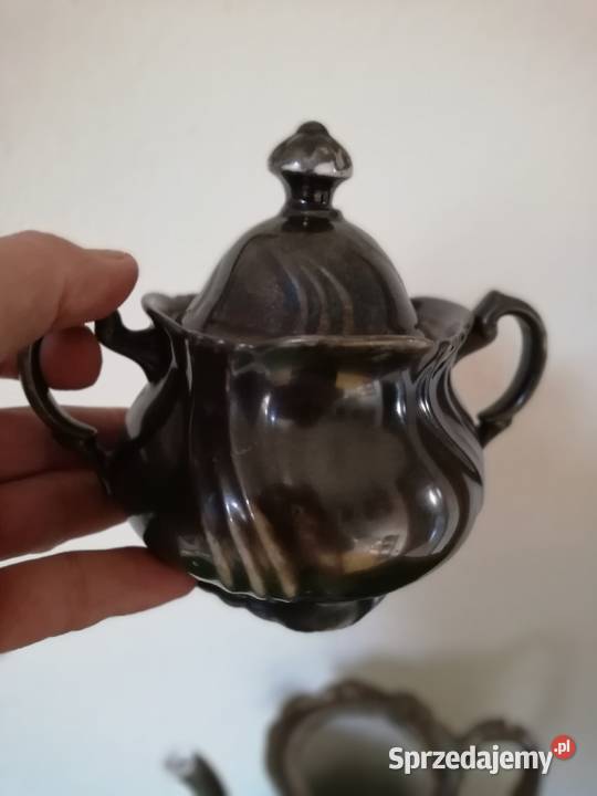 Środek stołu garnitur sygnowana porcelana RW Gorlice