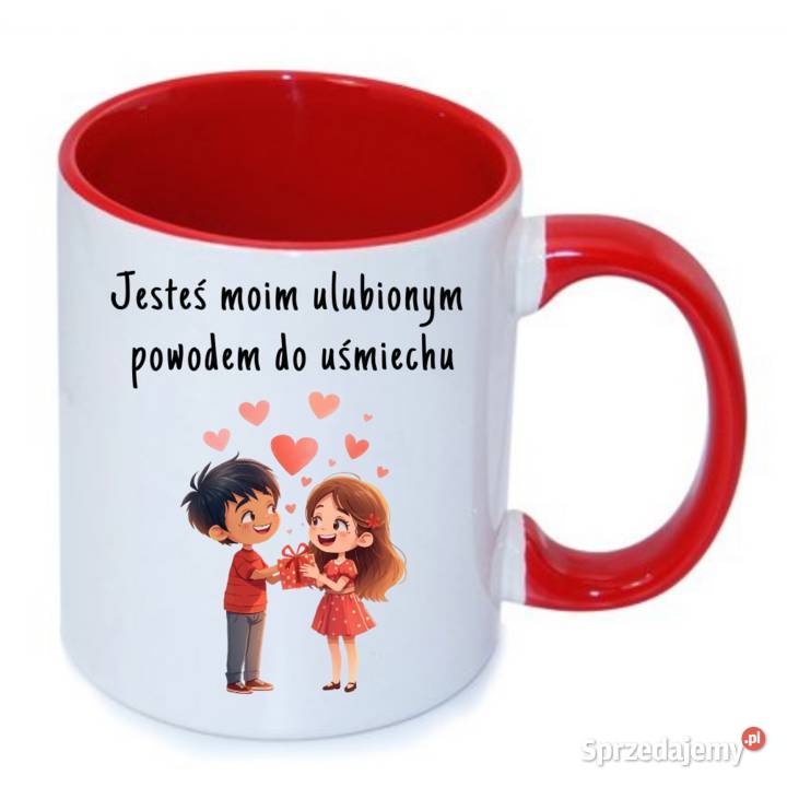 Foto Kubek walentynkowy idealny prezent na