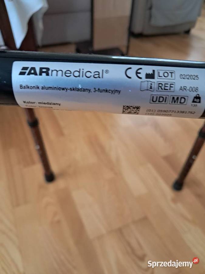 Lekki balkonik chodzik