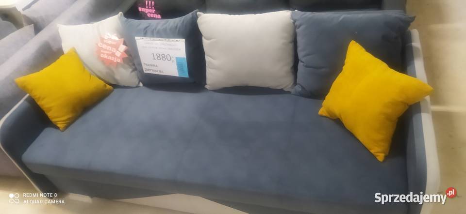 KANAPA NA SPRĘŻYNACH Z DUŻĄ POWIERZCHNIĄ SPANIA kujawsko-pomorskie Toruń