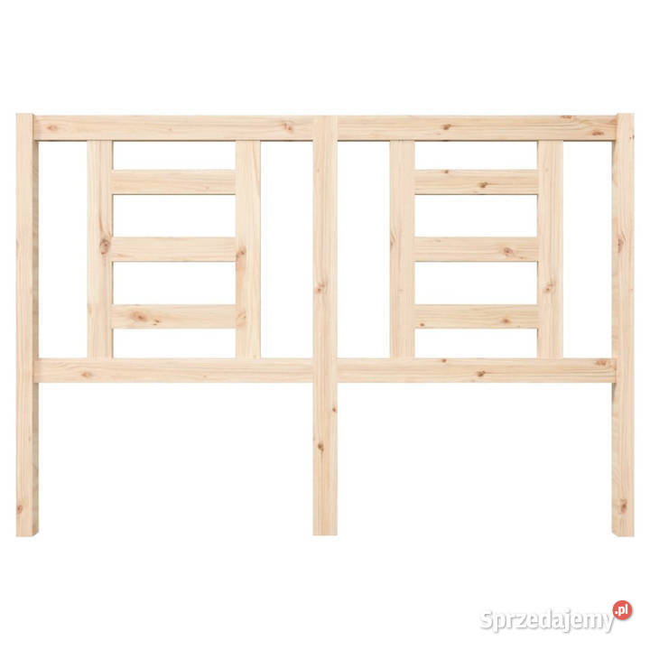 Wezgłowie łóżka 146x4x100 lite drewno sosnowe Warszawa
