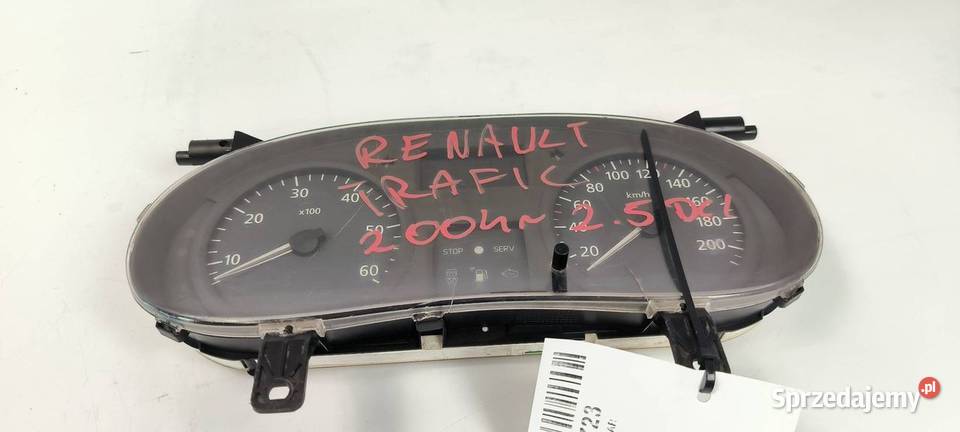 LICZNIK ZEGAR RENAULT TRAFIC 216709164 kujawsko-pomorskie Lipno
