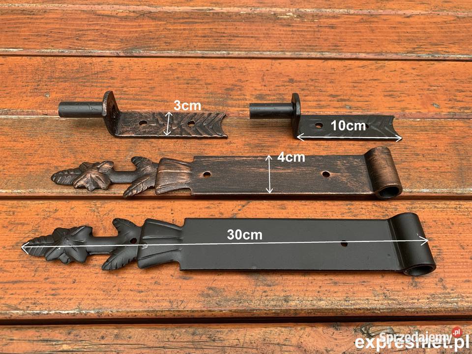 Zawias budowlany 250 narożnikowy czarny Kuty Rzeszotary