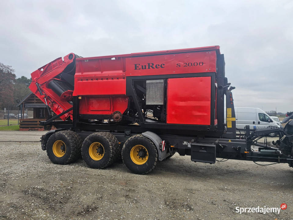 Rozdrabniacz dwuwałowy Eurec Rok produkcji 2008 sprzedam