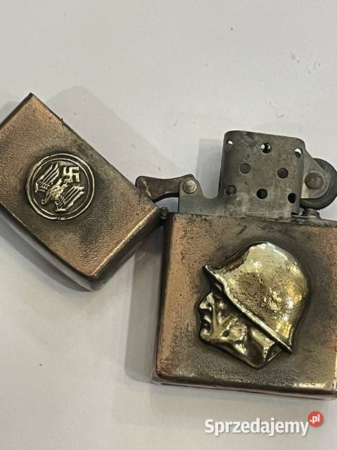 Zapalniczka benzynowa III Rzesza Militaria Kraków