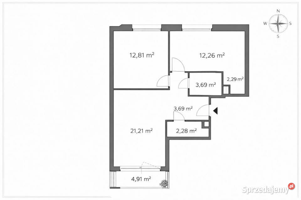 Mieszkanie 6236m2 3pokojowe Warszawa