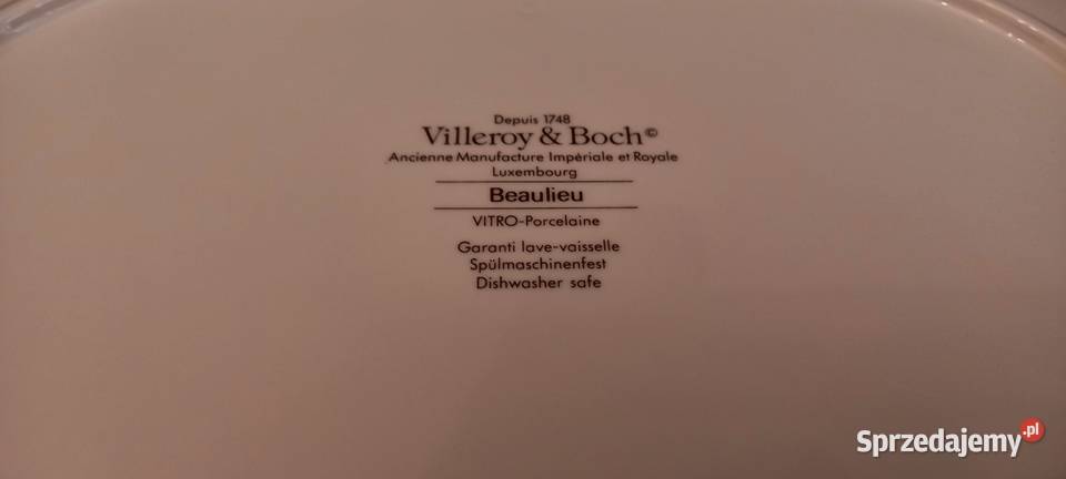 Półmisek VilleroyBoch Beaulieu lubelskie Chełm