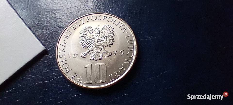 Stare monety 10 złotych 1975 Polska