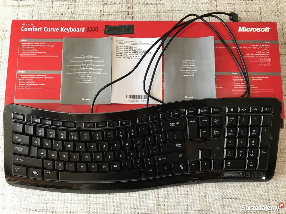 Microsoft Comfort Curve Keyboard 3000