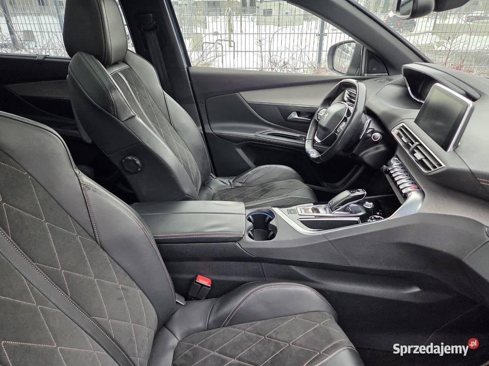 Peugeot 5008 GTLine 20 BlueHDi 177 2018 7 osób sprowadzony mazowieckie Warszawa