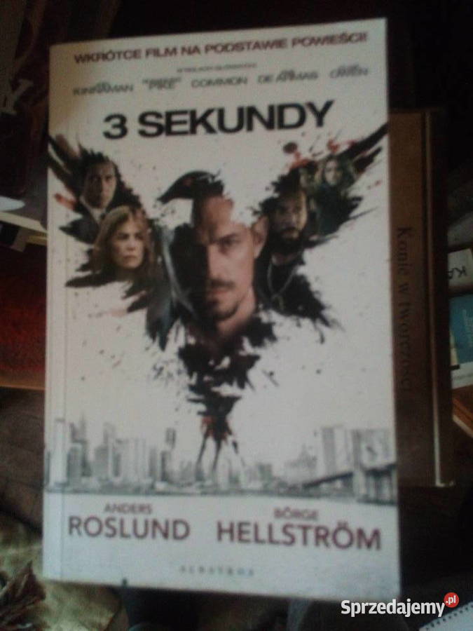 Trzy sekundy Borge Hellstrom miękka Proza i poezja Warszawa