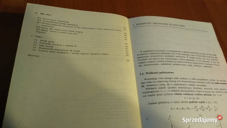 Elementy mechaniki i chemii kwantowej Alojzy
