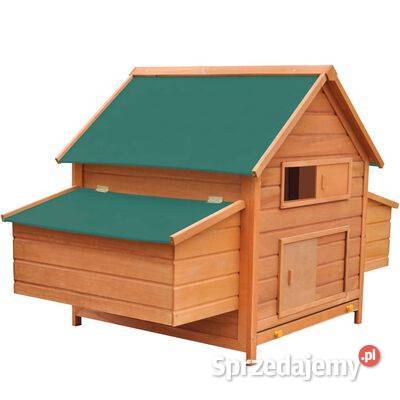 vidaXL Kurnik drewniany 157 x 97 x 110 SKU170410 Rolnictwo mazowieckie Warszawa