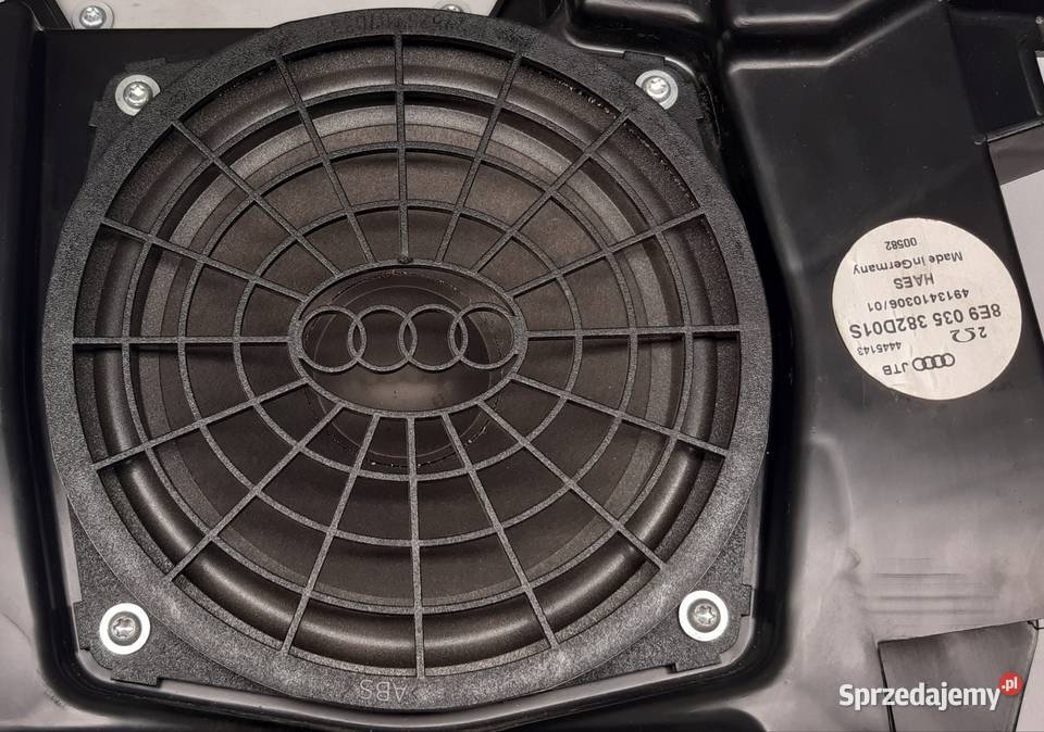 GŁOŚNIK SUBWOOFER WZMACNIACZ AUDI A4 B6 B7 Mielęcin