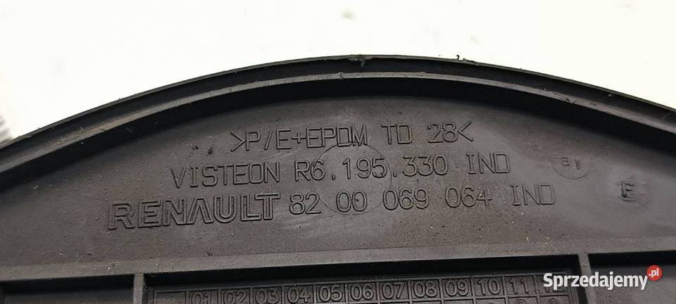 WYŚWIETLACZ PANEL RENAULT CLIO II 8200069064 Lipno