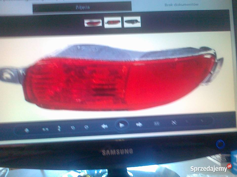OPEL CORSA C 2003 LAMPA P MGŁOWA TYŁ PR NOWA Pruszków
