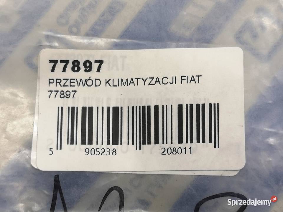 PRZEWÓD KLIMATYZACJI FIAT TIPO 19931995 7789711 osobowe