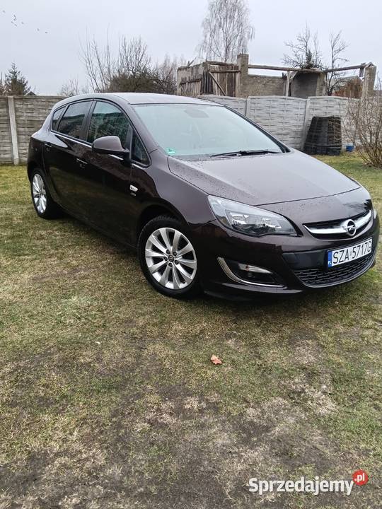 Opel Astra J benzyna elektryczne lusterka śląskie Rzędkowice