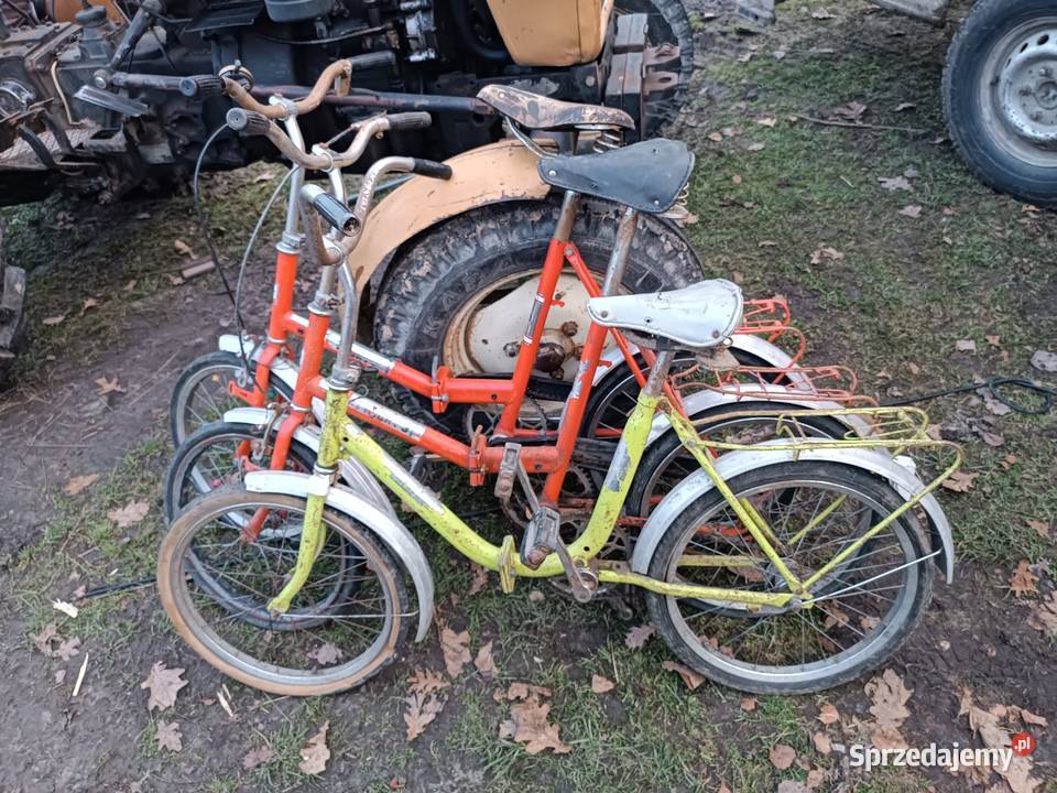 Rower Wigry zabytek uszkodzony Biłgoraj