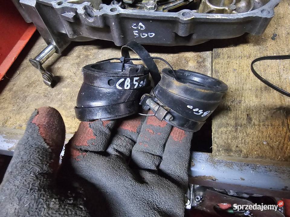 Honda CB 500 króćce ssące CB500 gumy dolotowe Jelenia Góra