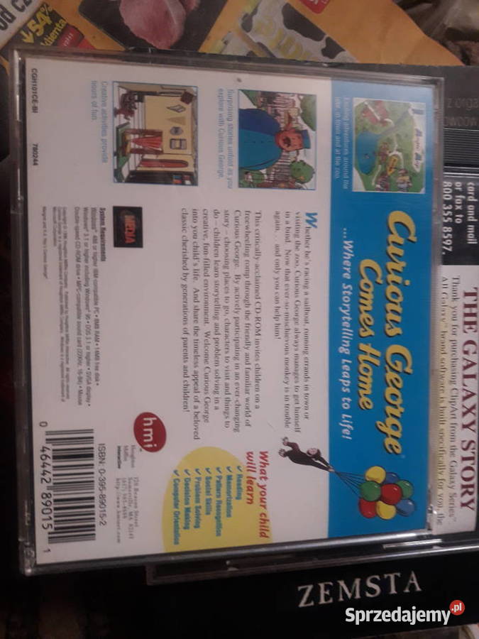Curious George Comes Home CDROM Warszawa