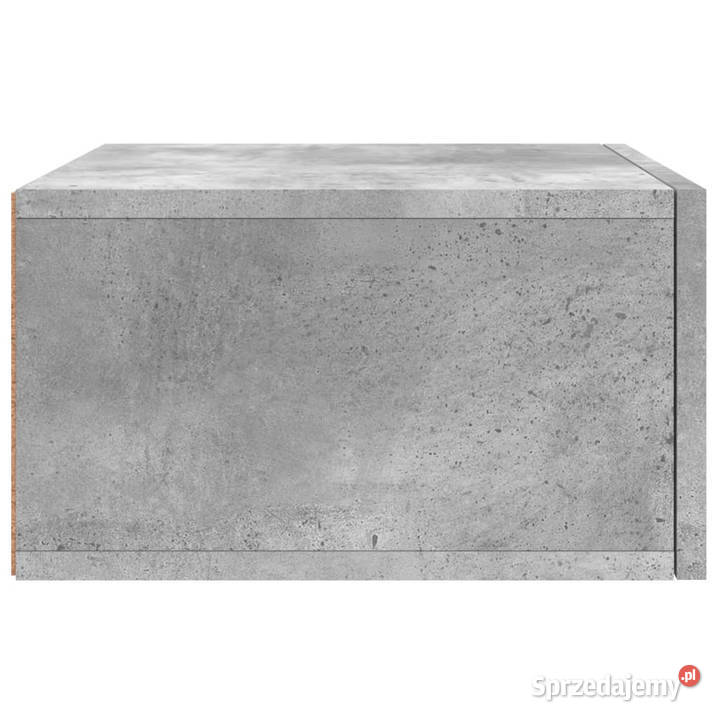 Wisząca szafka nocna szarość betonu 35x35x20 Warszawa