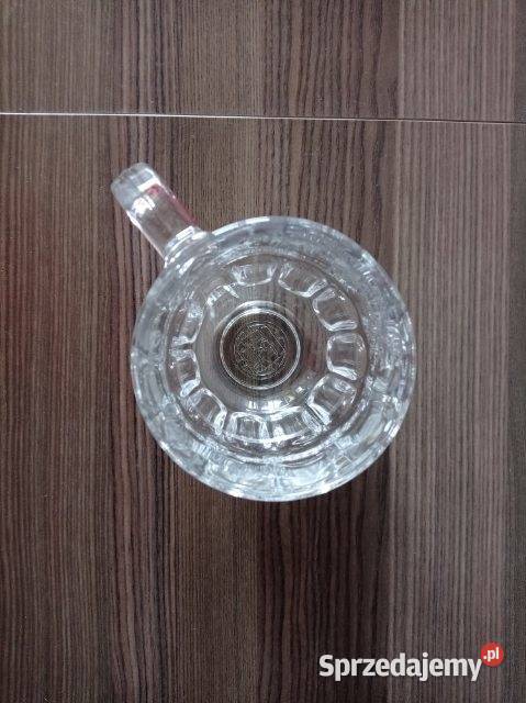 Kufel z uchem Pilsner Urquell 05 L grube szkło Chorzów