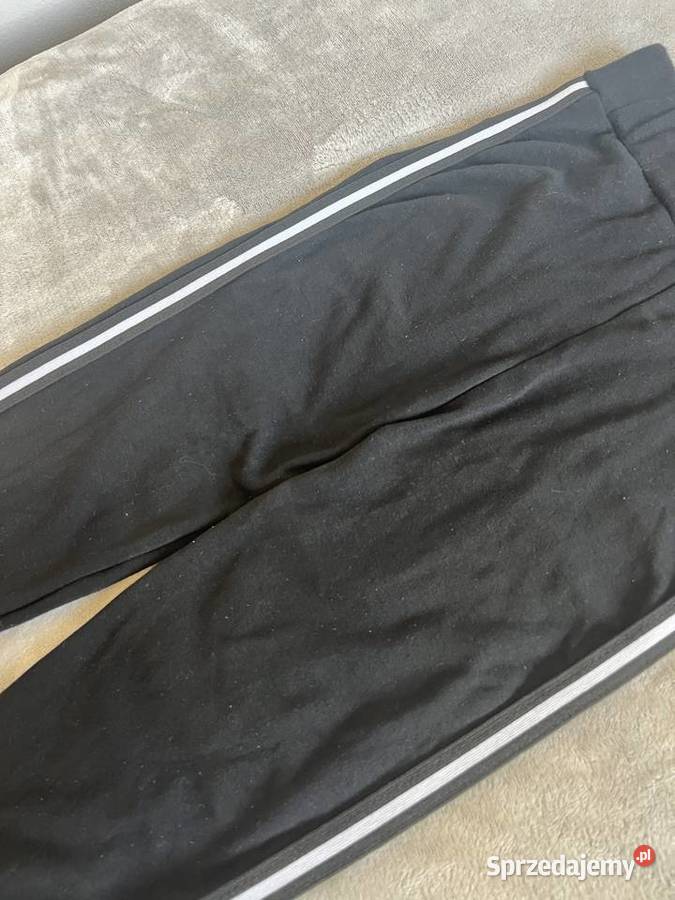 Legginsy getry czarne z lampasami podkarpackie Jasło