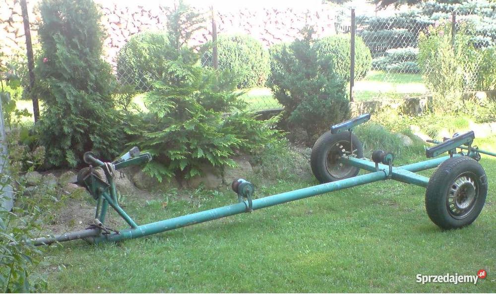 Jacht żaglowy KORMORAN łódź kabinowa przyczepa Augustów