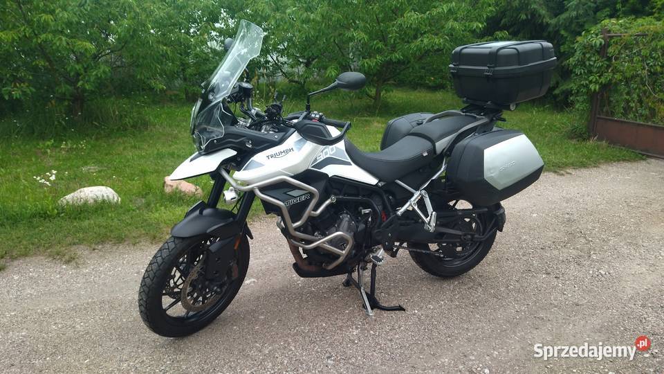 Triumph Tiger 900 GT PRO A2 doposażony biała Triumph wielkopolskie Tuliszków