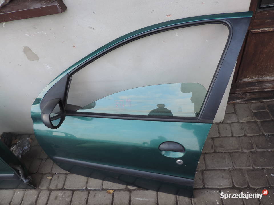 DRZWI LEWY PRZÓD PRZEDNIE PEUGEOT 206 HB 5D KQM Drzwi Nowy Sącz