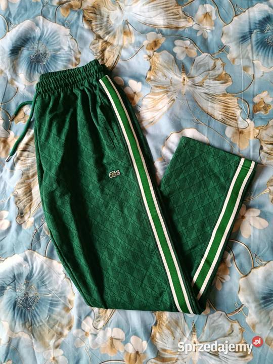 Spodnie dresowe Lacoste Monogram rozmiar XXL Lacoste Odzież codzienna Białystok