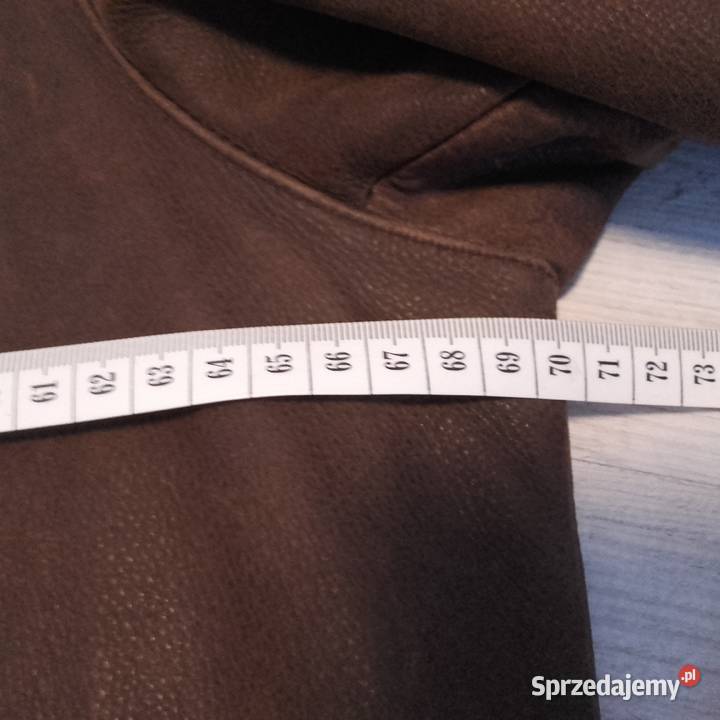 XXL Meska kurtka skorzana przejsciowa brazowa brązowy/beżowy małopolskie Kraków sprzedam