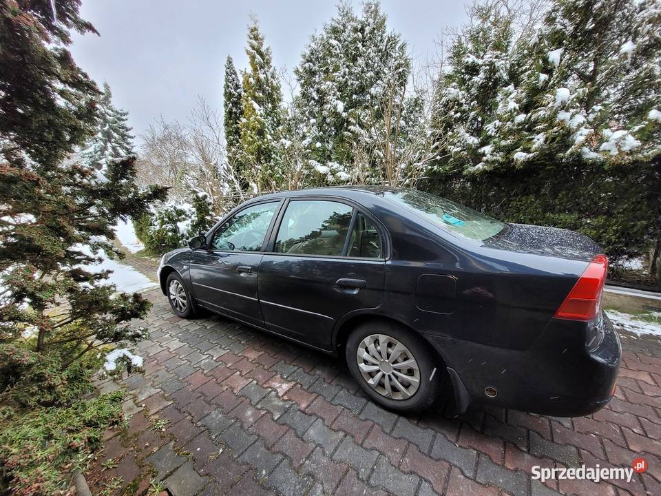 Honda Civic VII sedan benzyna+LPG