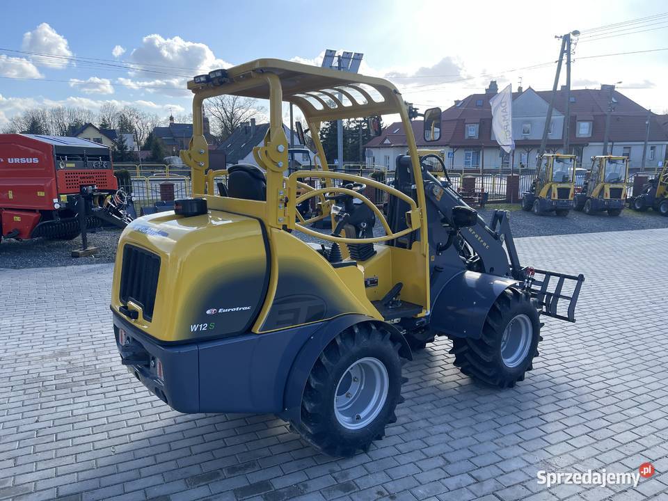 Ładowarka przegubowa EUROTRAC W12S Silnik KUBOTA Tuchola