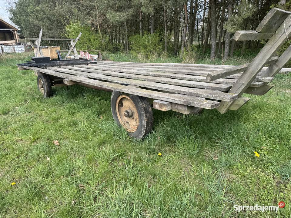 Laweta do bel przyczepa do bel wóz do bel Przyczepy rolnicze Wilga