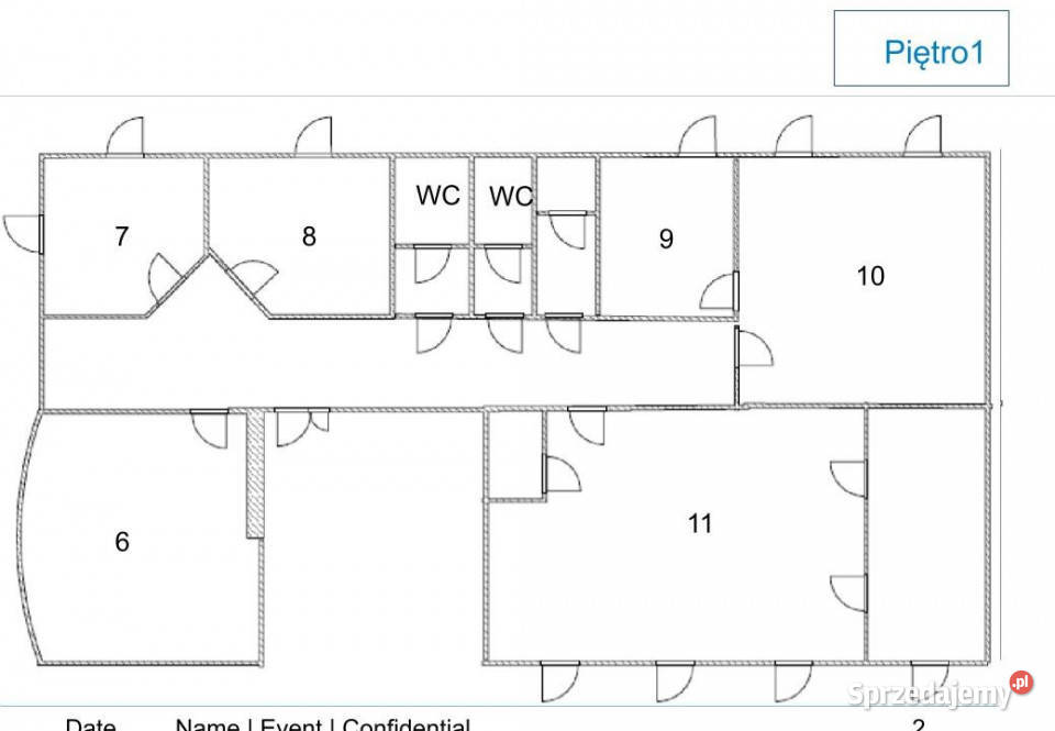 Całe piętro na wynajem przestronna przestrzeń 230m2 Warszawa